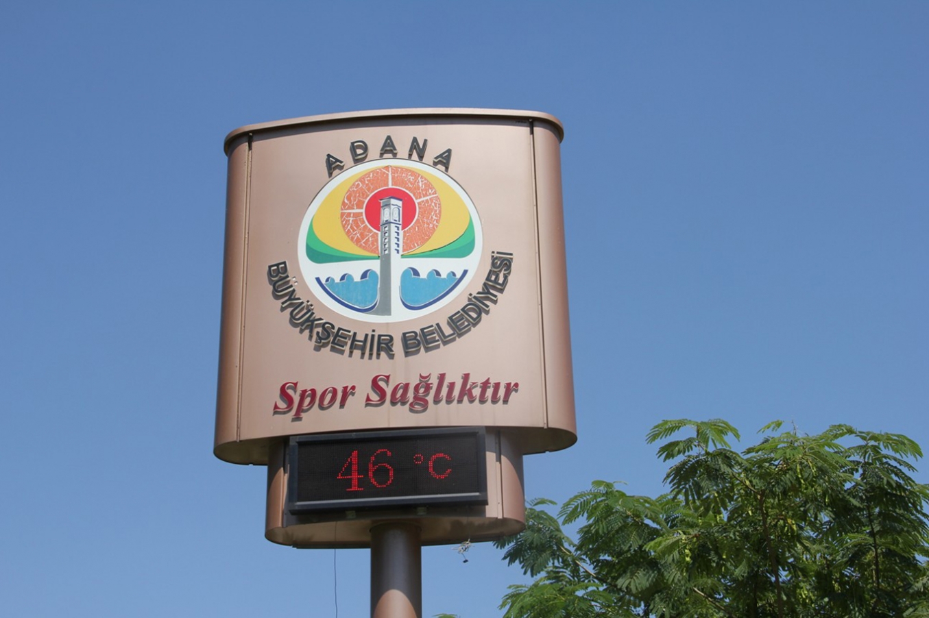 Adana’da sıcak hava bunaltıyor